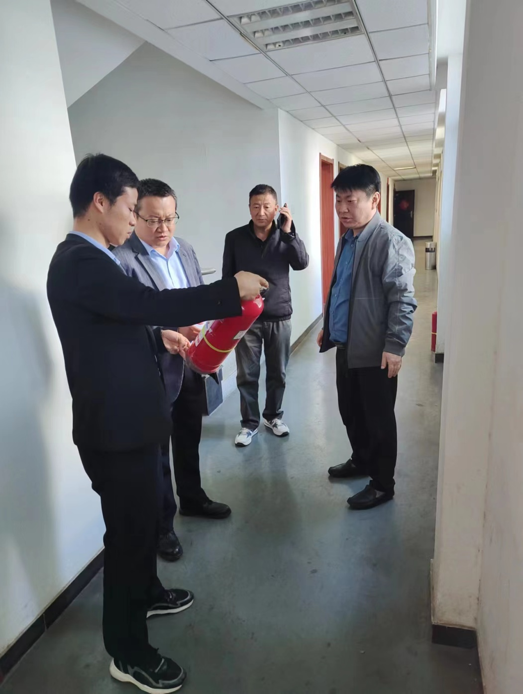 電勘院開展節前安全生產、消防安全檢查及隱患排查