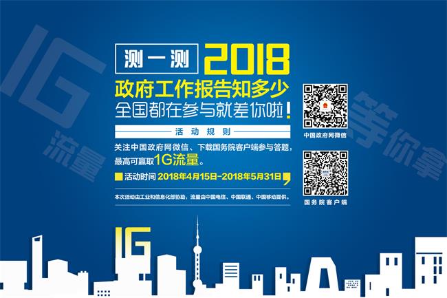 關(guān)于我院開展“2018年國務(wù)院政府工作報告知多少”答題活動的通知